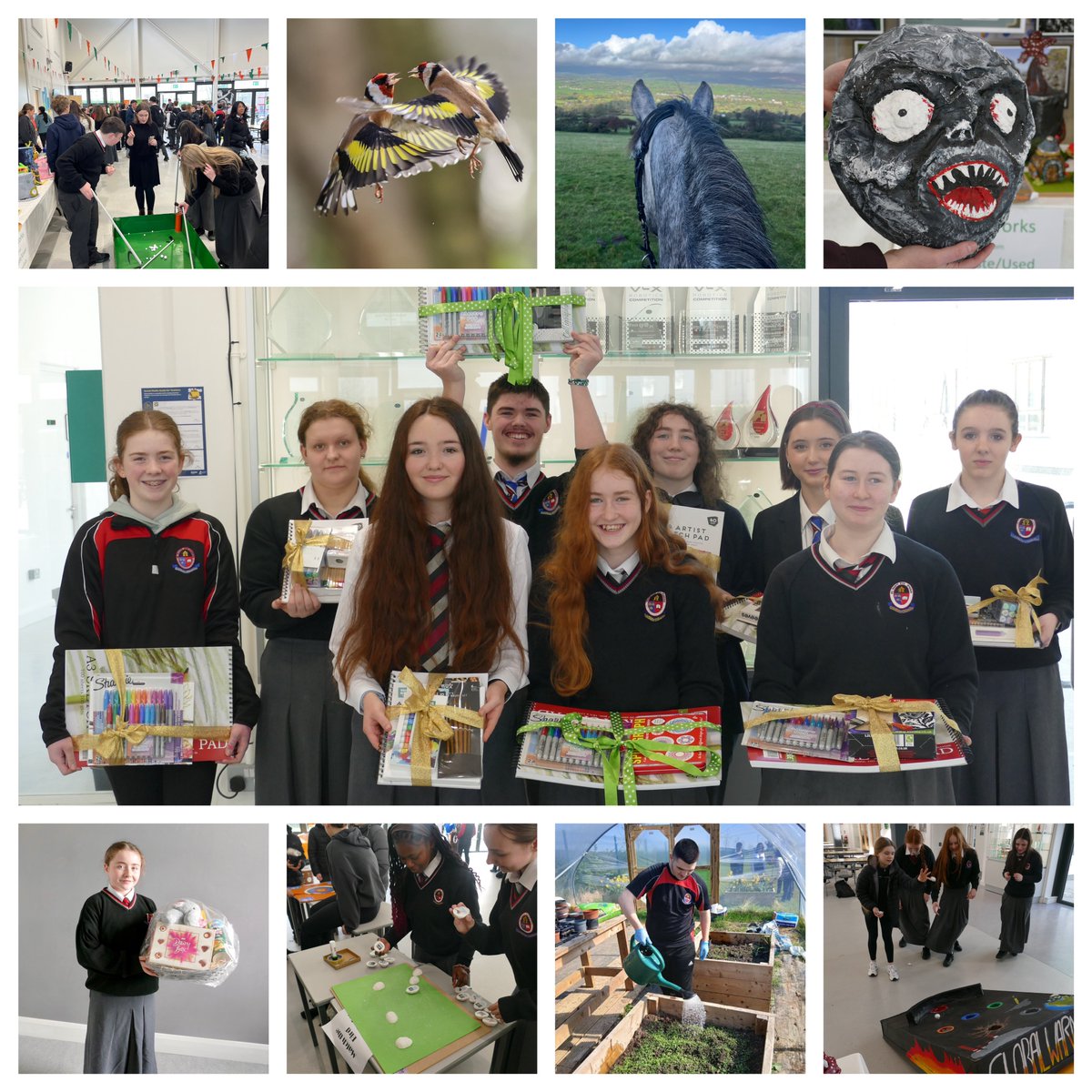 Last week in Coláiste Chiaráin we held our “Green for Good” Week, focusing on sustainability, the environment &amp; global awareness 🌍

From classroom activities to a pop-up art gallery &amp; Biodiversity Photo Competition, it was a fantastic week.

More 📸 ⬇️
instagram.com/p/DWPlTibDUZt/…