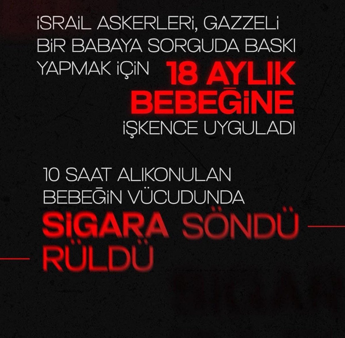 Eğer sizin çocuğunuza böyle bir şey yapılsaydı sessiz kalırmıydınız?

 Gazze'de onlarca binlerce Bebek çocuk şehit edilirken bu ümmetin suskunluğu neden?‼️

Zulme sessiz kalmayın Gazze'de soykırım bitmedi devam ediyor lütfen elimizden ne geliyorsa yapalım Gazze insanlar her geçen
