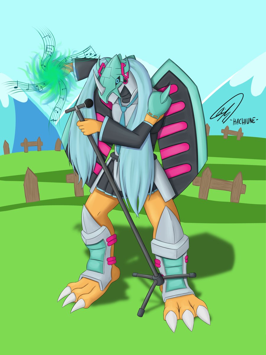 Hachiune tweet media