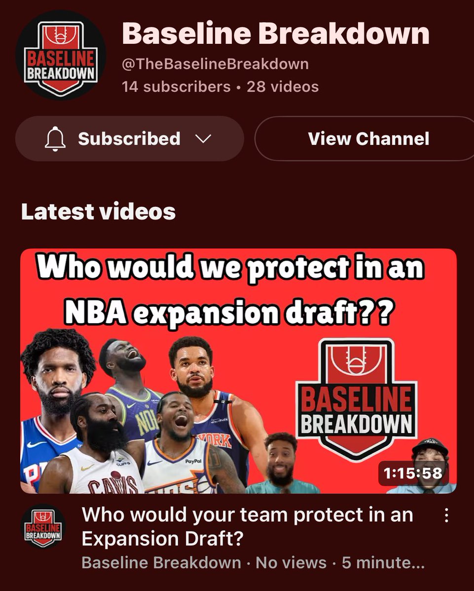 Baseline Breakdown tweet media