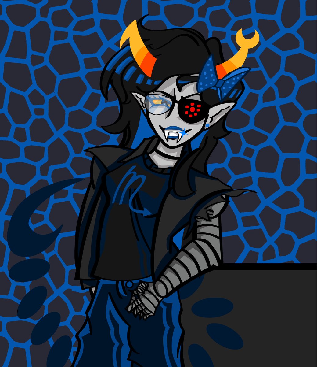 empty70931978's tweet photo. #homestuck #vriska #tavros https://t.co/u1SwSbxcqa