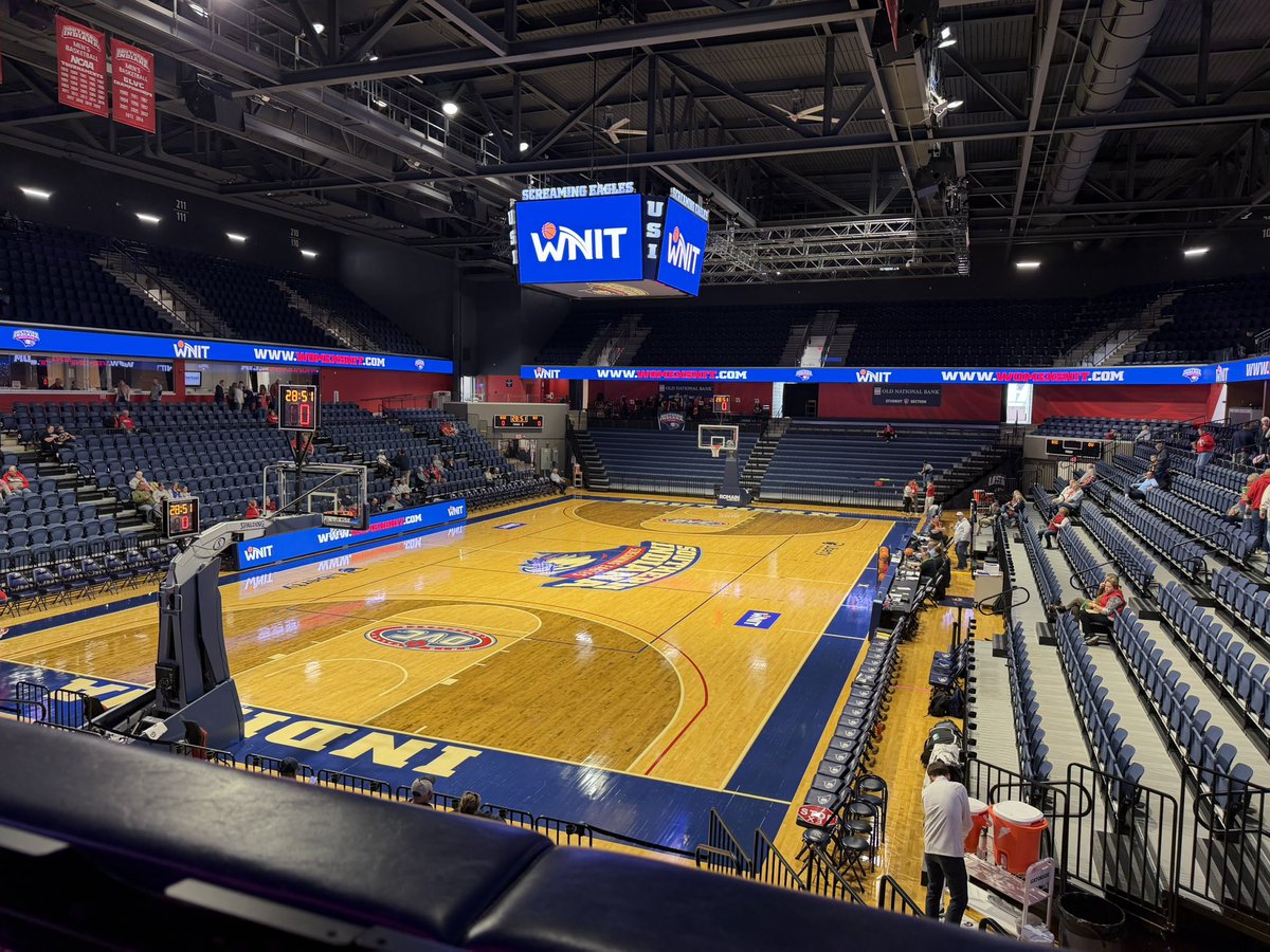 It’s March and you know that means college basketball! <a href="/usiwbb/">USI Women’s Basketball</a> (21-10) hosts <a href="/GW_WBB/">GW Women's Basketball</a> (16-17) at 6 pm CT for a Second Round matchup in the WNIT.

You can join <a href="/RamblingRusty22/">Michael Rust</a> and myself for the call on ESPN+!