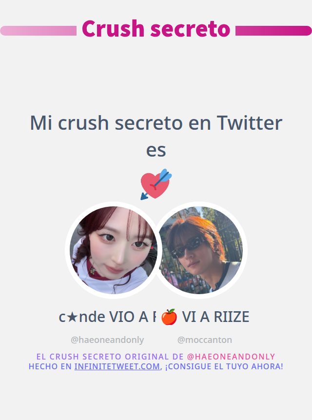 c★nde VIO A RIIZE tweet media