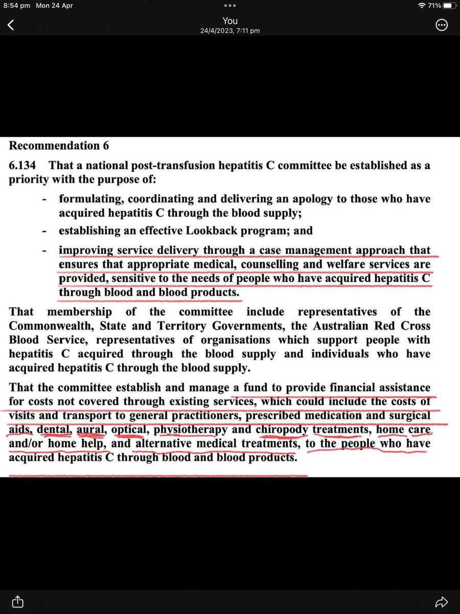 Infected Blood Australia tweet media
