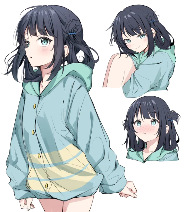 凪あすの美海ちゃん描いた