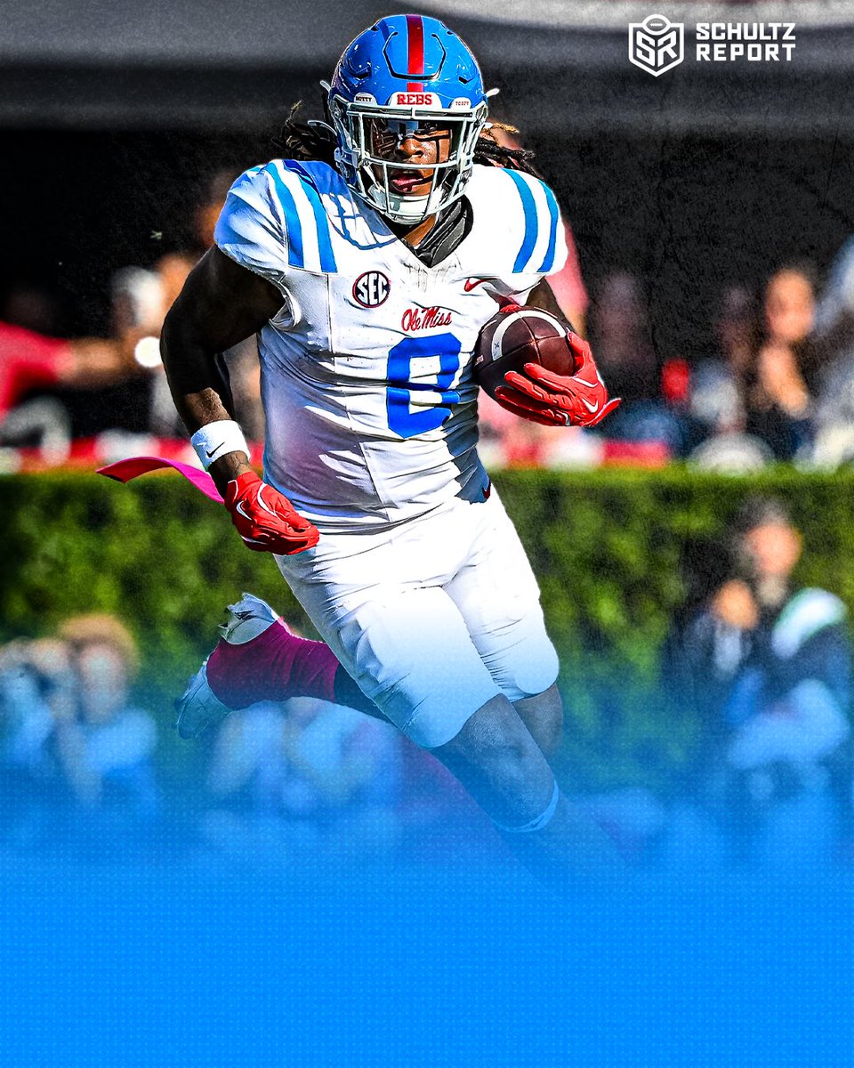 Schultz_Report's tweet image. Ole Miss TE Dae'Quan Wright has visits lined up with the #Panthers and other teams coming up, per sources.

Wright put together a strong season with 39 catches for 665 yards and 5 TDs and led the country in YAC, showing his ability to stretch the field and create mismatches down