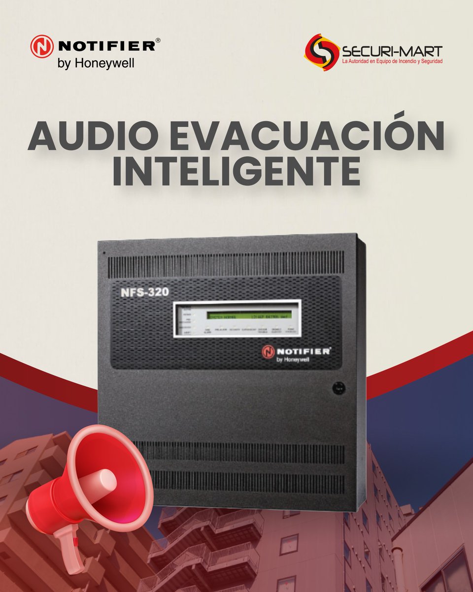 Securi_Mart's tweet photo. En infraestructuras críticas, Notifier es el estándar. 🏗️ Más que detección, es un sistema de gestión de emergencias que garantiza evacuaciones seguras y protección total de activos. #Notifier #FireSystems #SeguridadIndustrial #NFPA https://t.co/vyK5z25E39