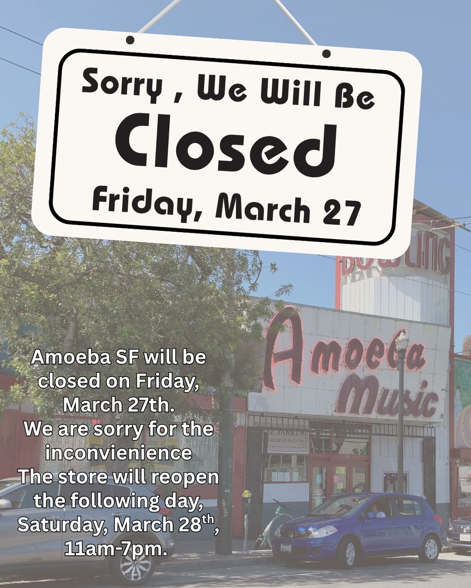 Amoeba San Francisco tweet media