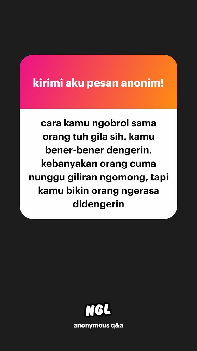 Kebra_Him's tweet photo. Thanks sudah memahami gimana cara aku menghargai orang lain harus seperti itu https://t.co/zkMl7Mo84O