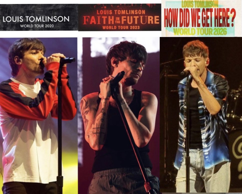 Louis Tomlinson é oficialmente o cantor do one direction que mais fez Tours SOLOS.
E o UNICO que fez um Tour por cada álbum lançado.
🎉🎉🎉🥳