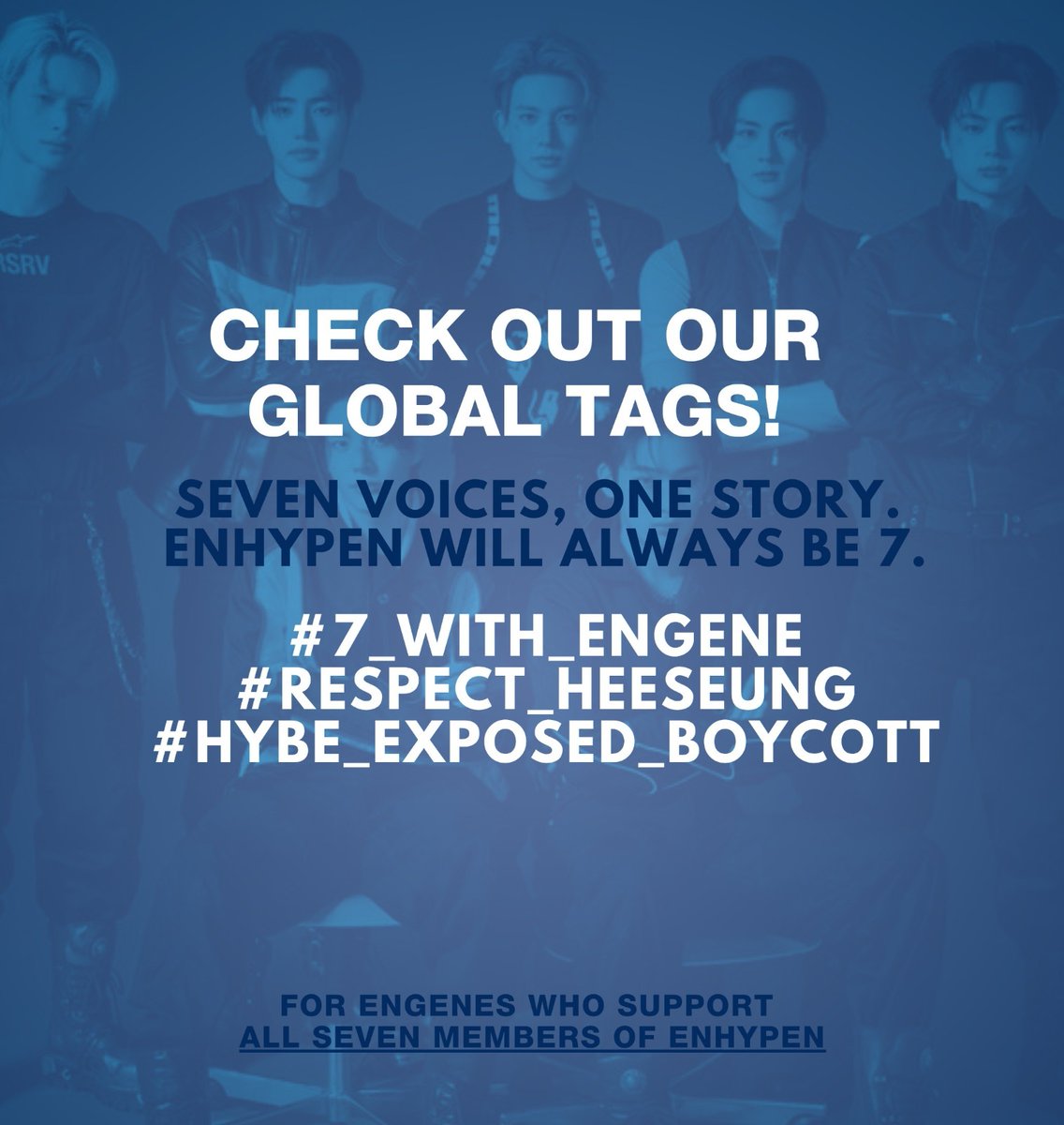 ENHYPEN IS SEVEN | BRASIL tweet media