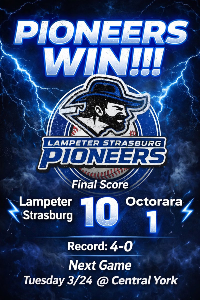 Lampeter Strasburg Baseball tweet media