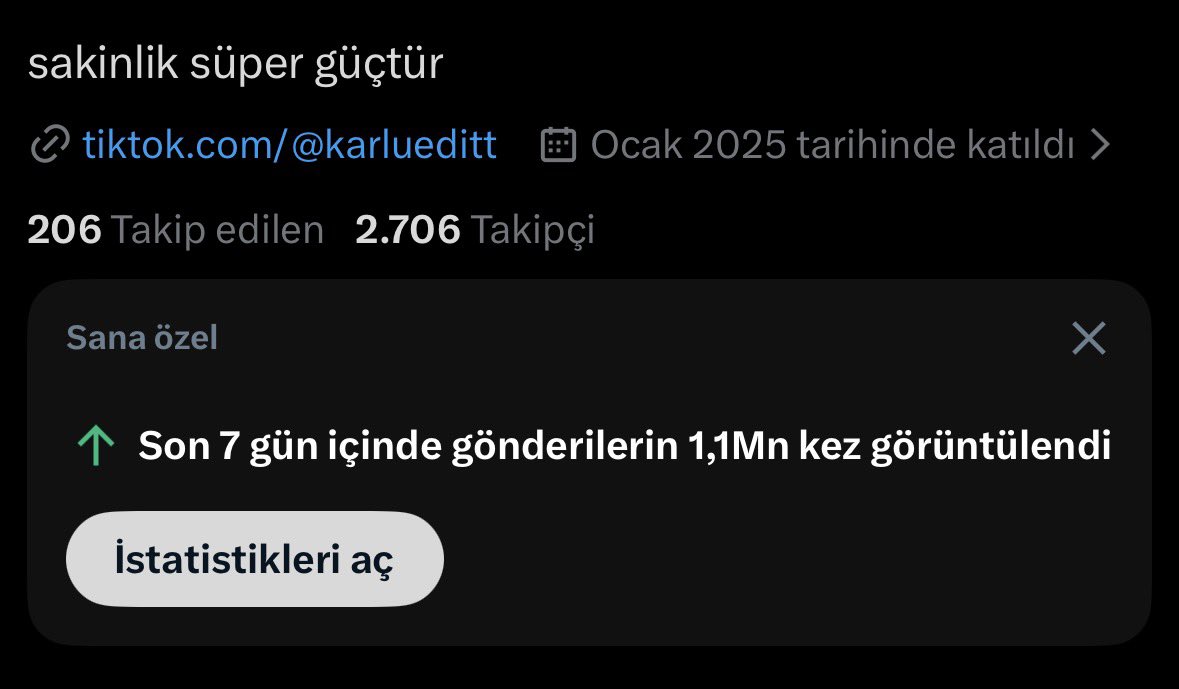 o görse yeter ya