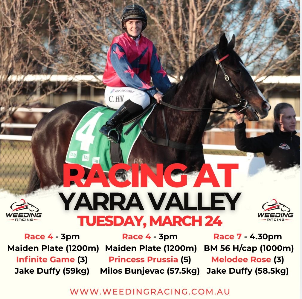 Weeding Racing tweet media