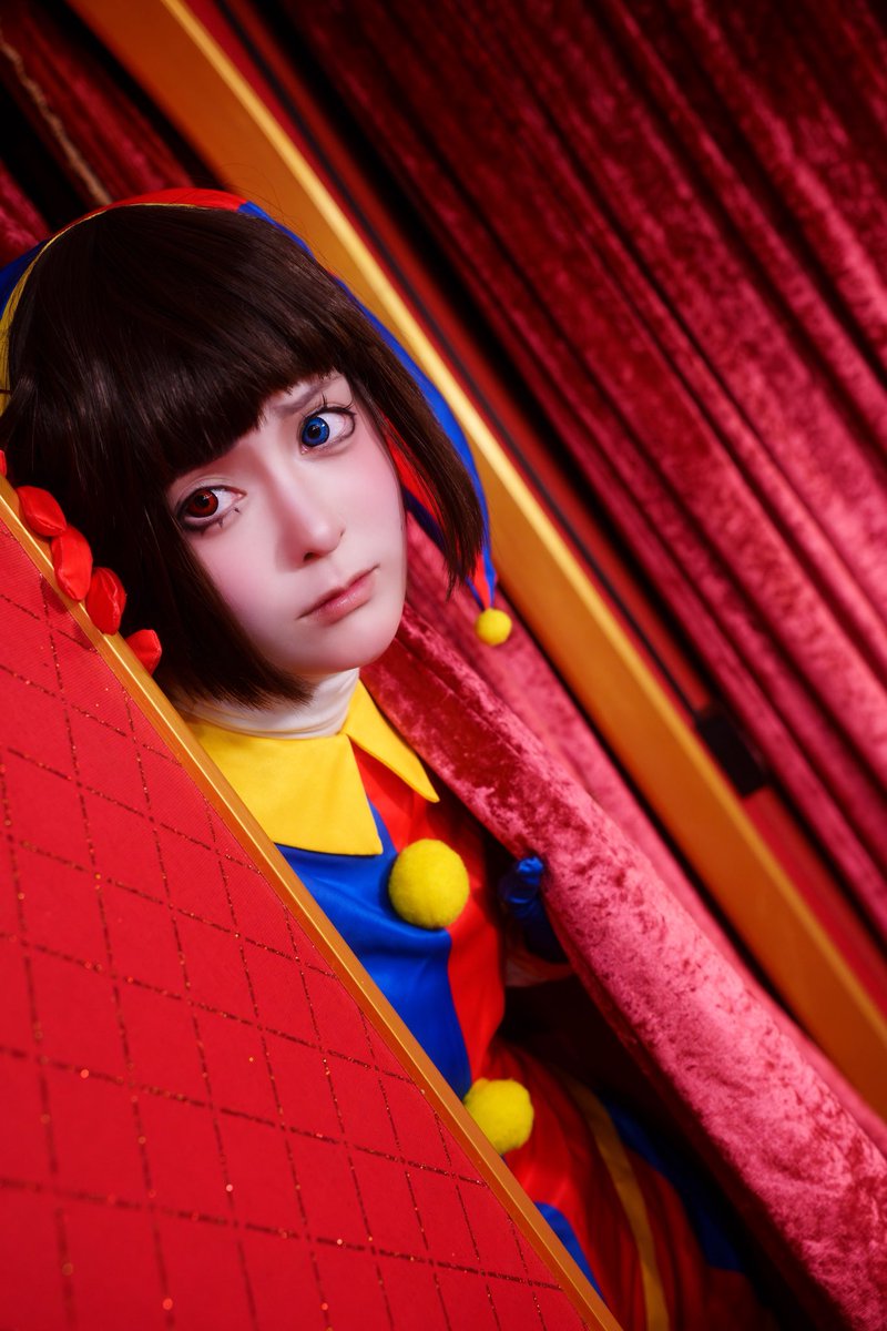 ⚠️擬人化Cosplay⚠️
tadc
Caine：Ane(<a href="/ianemone666/">Ane</a> )
Pomni：ひぃ(<a href="/2hiXr/">ひぃ</a> )
📸<a href="/vulcan_1129/">ばるかん👑カメラマン📷🤔</a> 

#アメイジング激メロサーカス団0315
#tadccosplay
#ばるかんカメラ