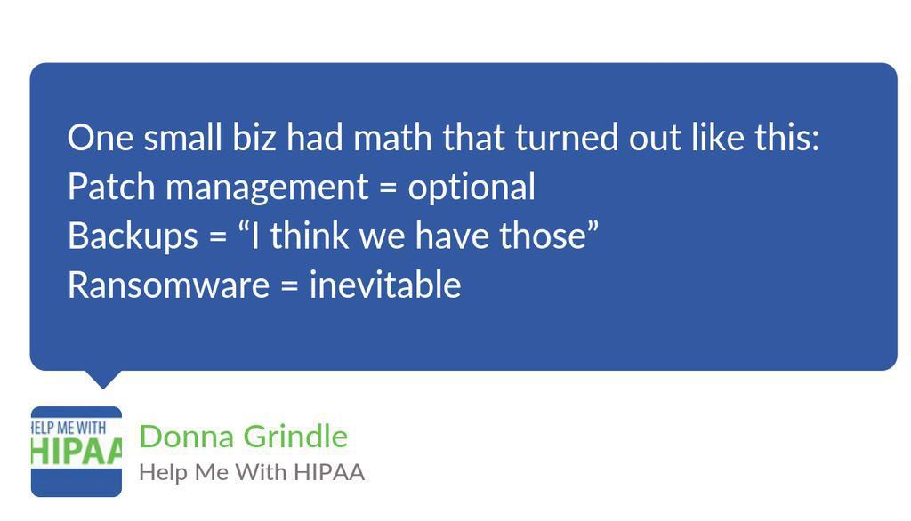 If your small business still thinks that a dusty old firewall and a sprinkle of MFA is “good enough,” this episode is your cybersecurity reality check.

Read and listen 👉 lttr.ai/Apck9

#InfoSec #HIPAA