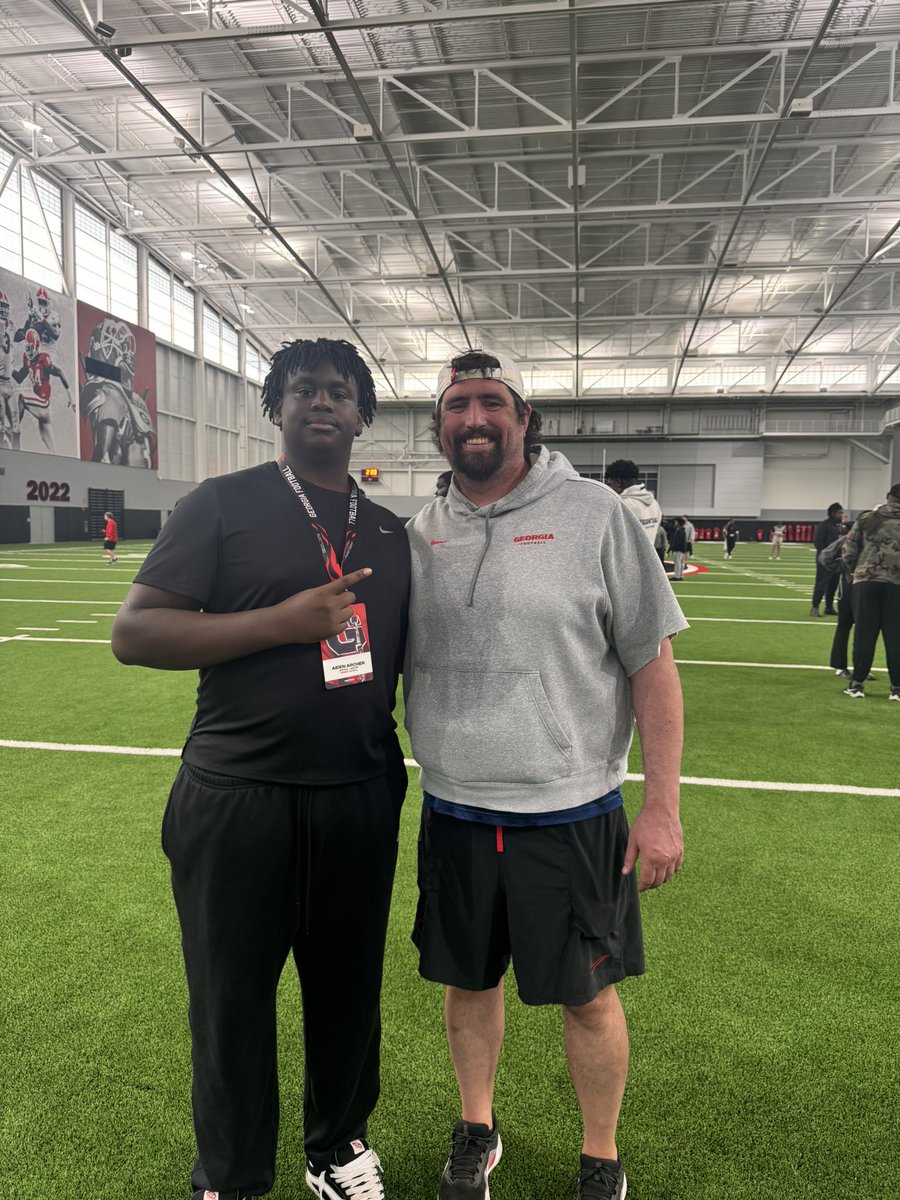 Had a great time at UGA this weekend! Thank you for the experience! Cant wait to come back <a href="/coachKub_70/">Edmund Kugbila</a> <a href="/QuincyLCarter/">QUINCY CARTER</a> <a href="/TMobusa/">TrenchMOBUSA</a> @coachrauscher <a href="/UGAfootballLive/">UGA Football Live</a> <a href="/BigSkippin_75/">Coach Jordan Harris</a> <a href="/JuliusTrenches/">Julius Williams</a>
