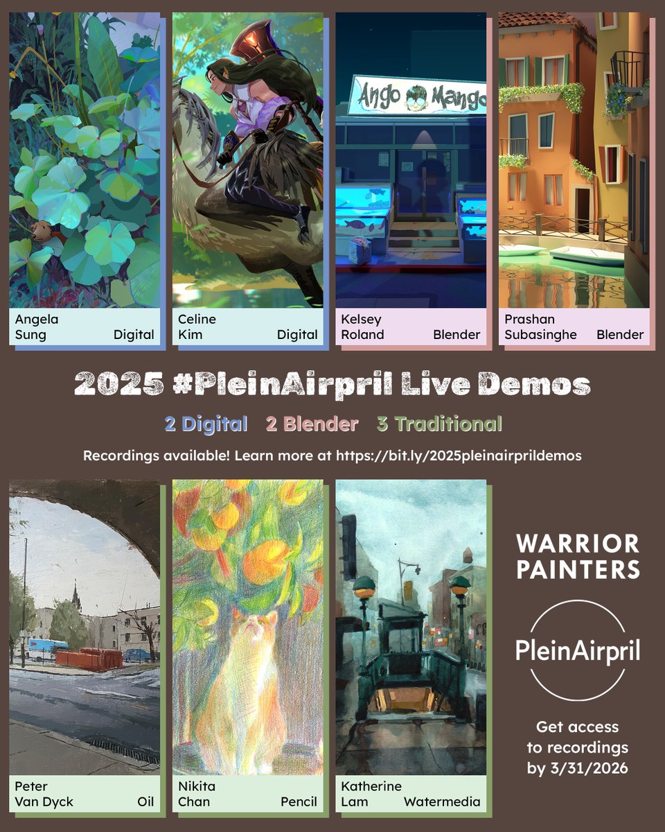 Warrior Painters 💚 tweet media