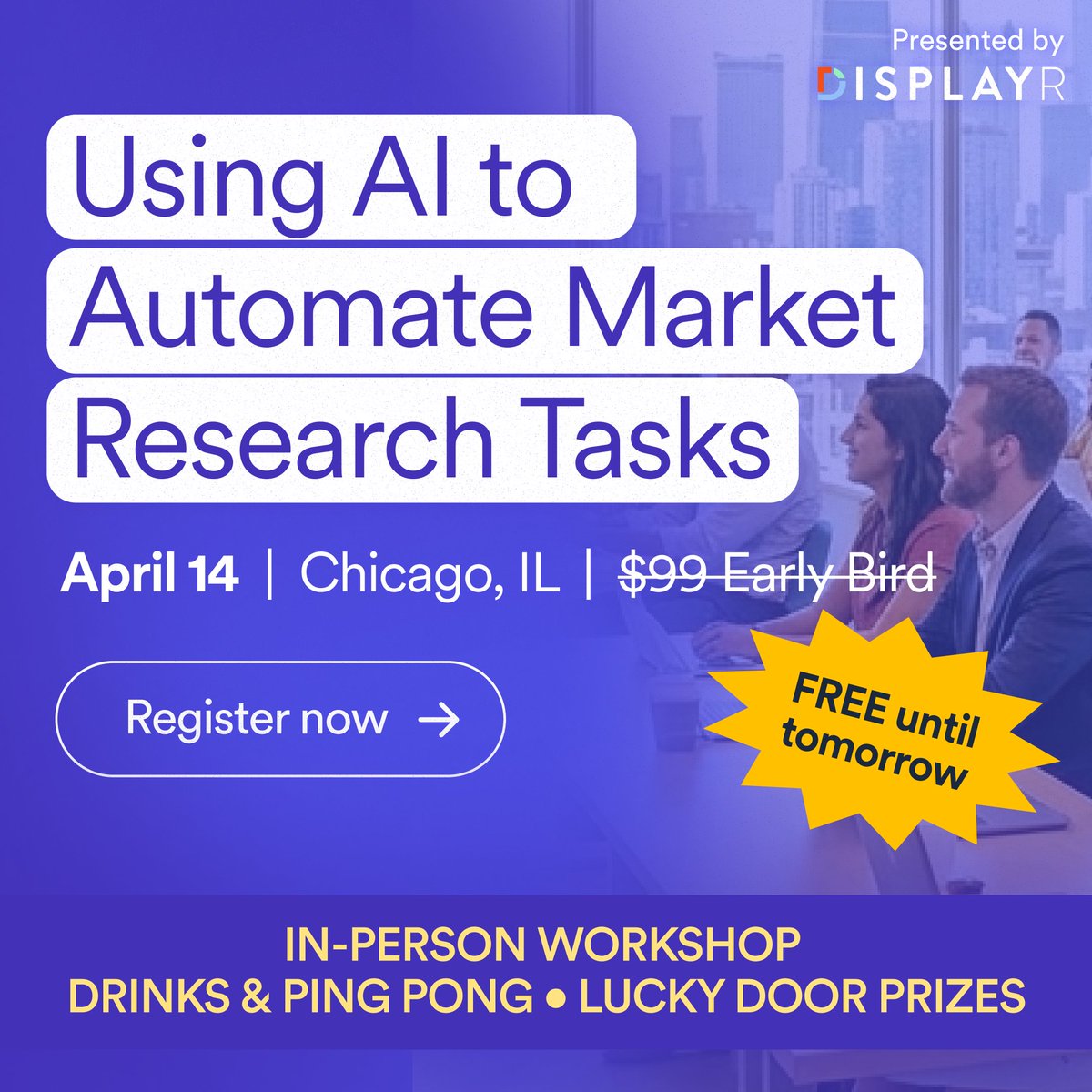 Displayr tweet media