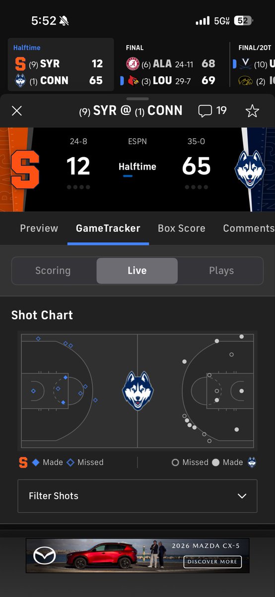 LayProvider's tweet photo. Geno Auriemma gotta take a stab at men’s hoops before he hangs it up man. https://t.co/t0HTrgu3sO