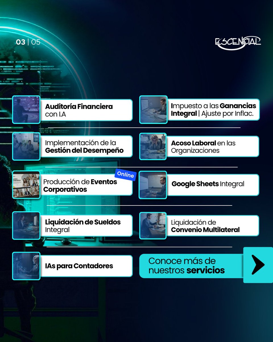 EscencialConsu's tweet photo. 📆 Con Abril arranca el segundo trimestre.
El mercado no espera y las habilidades que sumás hoy son las que te diferencian mañana. Cada mes renovamos la agenda para que siempre tengas acceso a lo que el mundo profesional está exigiendo.
#Escencial #Cursos #Capacitación #Formar https://t.co/psN5sRTRkw