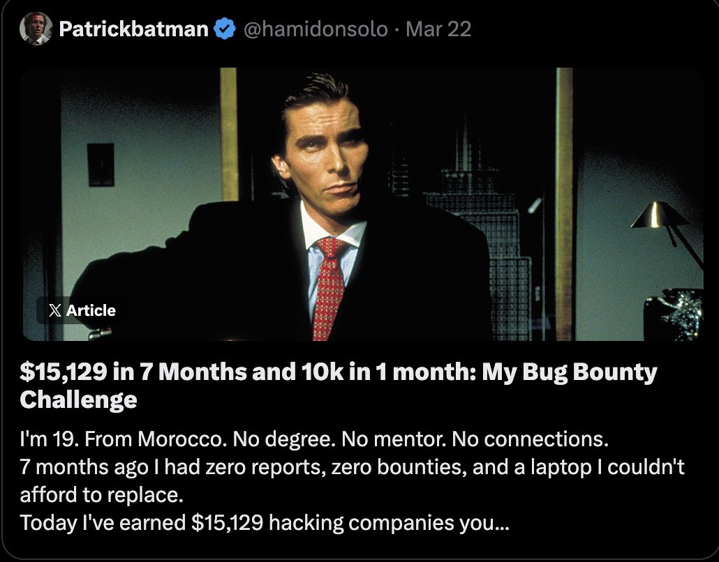 Patrickbatman tweet media