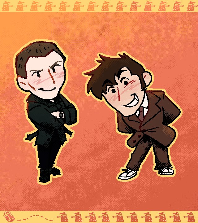 ComplimentShark's tweet photo. Currently watching Doctor Who with my partner! Just got to Peter Capaldi’s doctor and they instructed me to give him sunglasses! Lots of love for the doctors out there and I’m really enjoying everything! 
#doctorwho #doctorwhoart #fanart #thedoctor https://t.co/zWlY5dJnOu