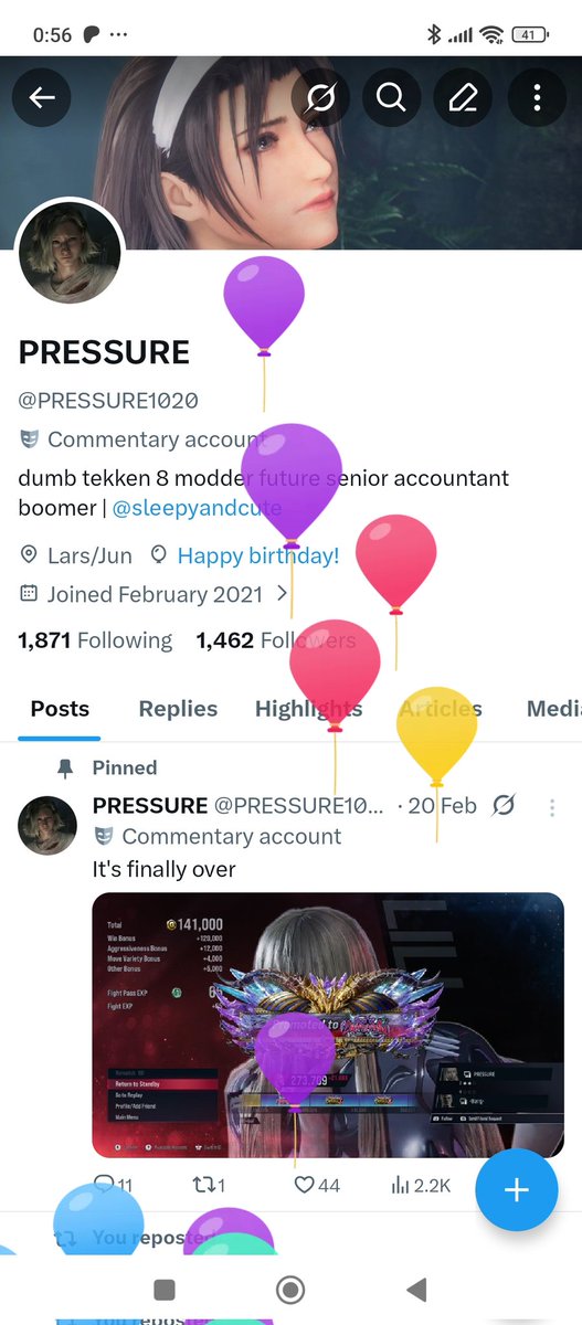 PRESSURE tweet media