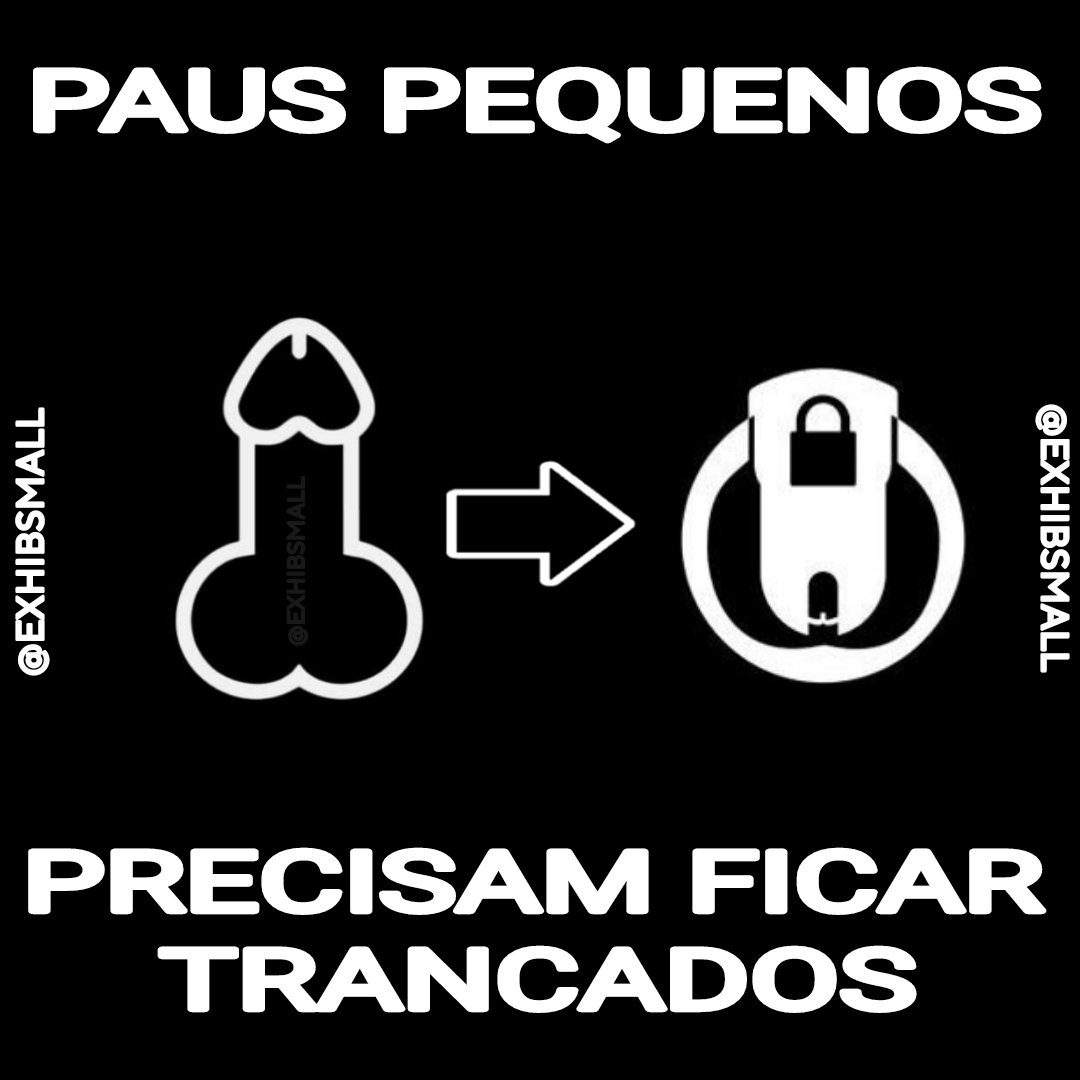 Se cabe na cage… merece ficar trancado!🔒

If it fits in the cage… it deserves to stay locked up!🔒

#piroquinha #chastity #paupequeno #chastitycage #smalldick #malechastity #smallballs #pintopequeno #lockedsub #pitochico #cockcage #penepequeño #smallpenispride #pintosawards