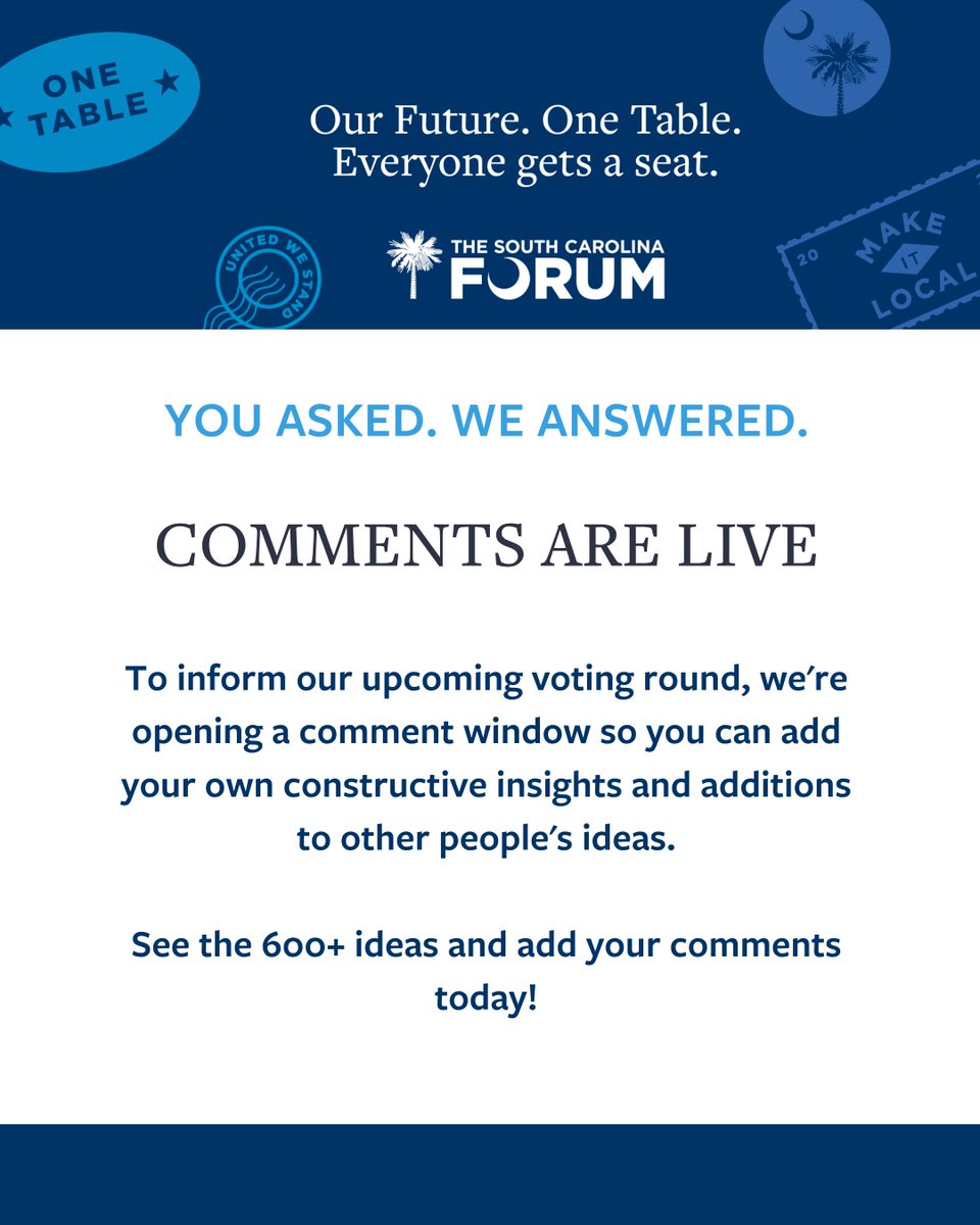 The South Carolina Forum tweet media