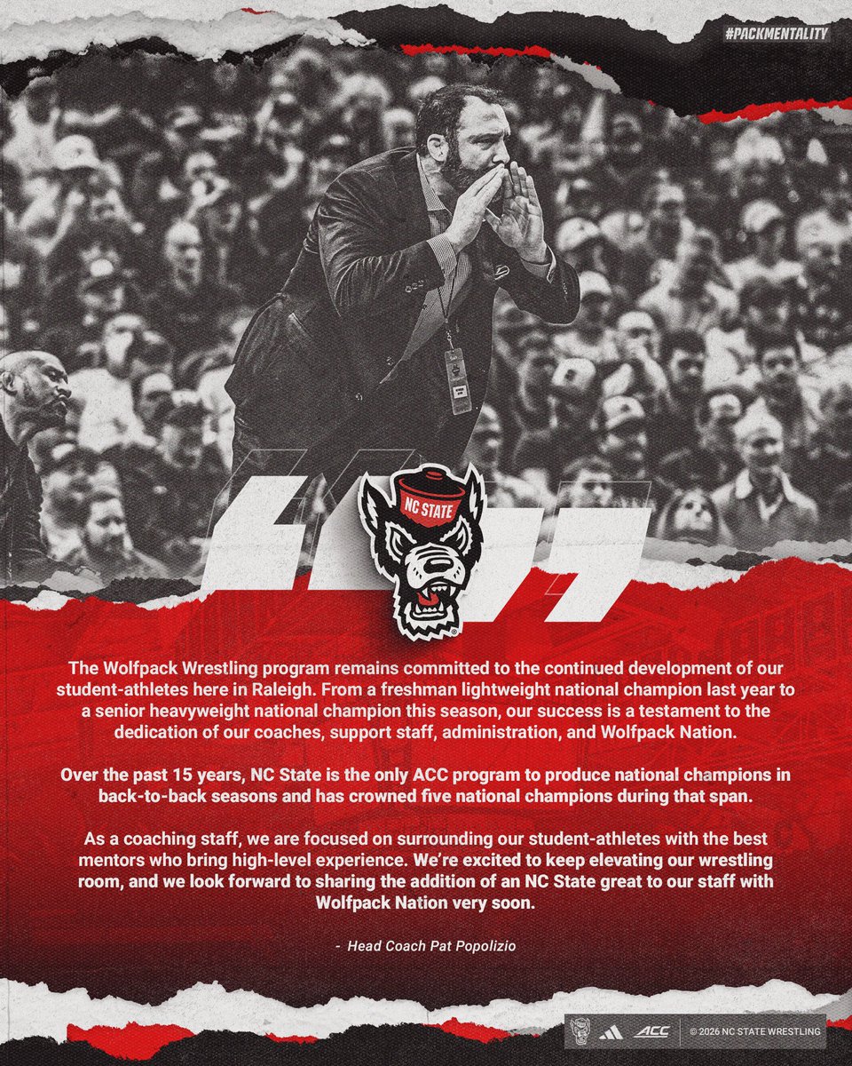 NC State Wrestling 🤼‍♂️ tweet media