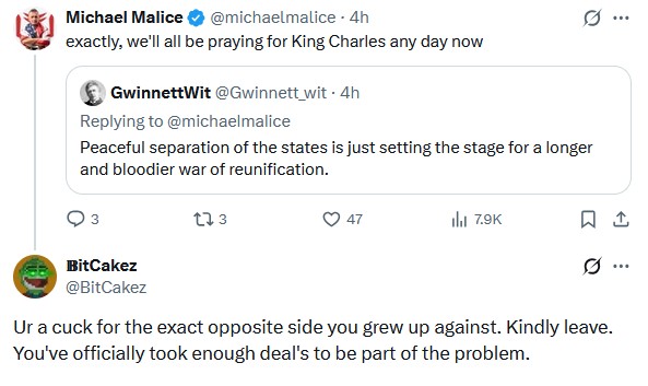 Michael Malice tweet media