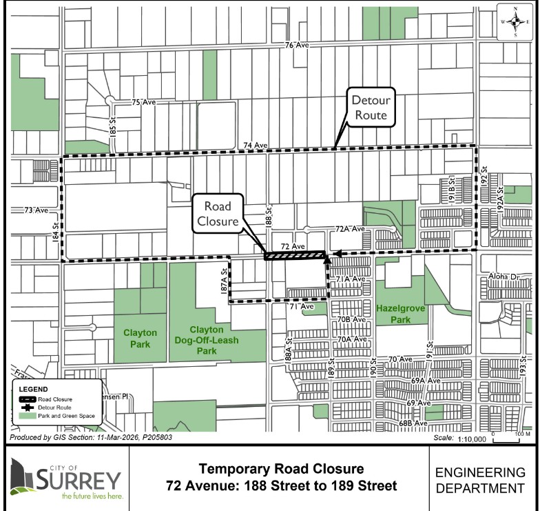 Surrey Traffic tweet media