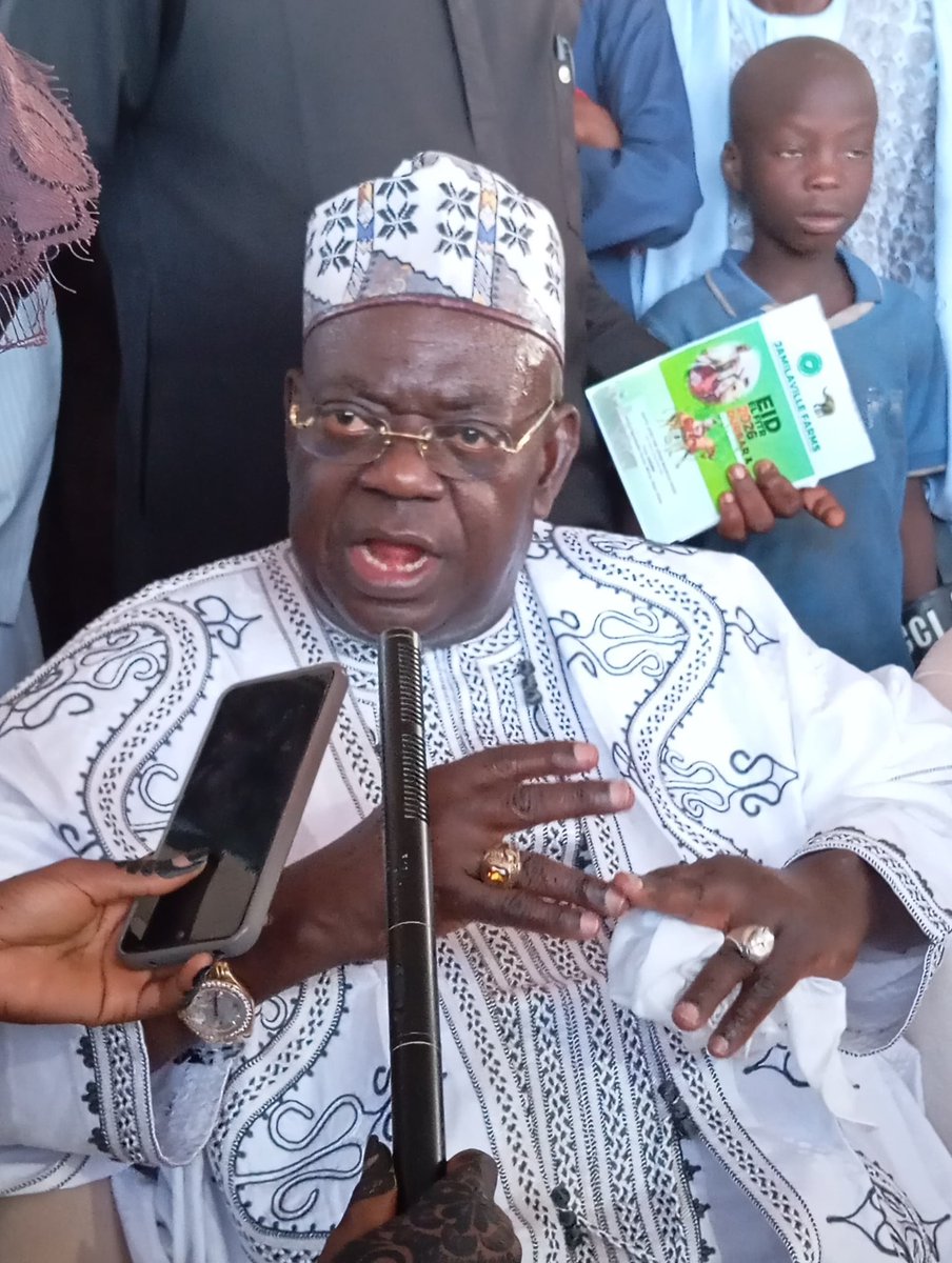 Muazu Babangida Aliyu, PhD, OON, CON tweet media