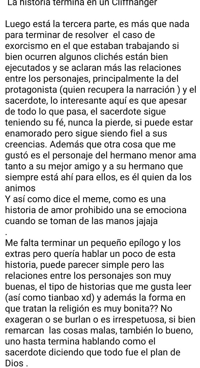 isa_maclean's tweet image. Por fin, leído de días termine de leer #Unholyverse que buena historia es, hasta termine derramando una lágrimas 
Aquí mi opinión, es muy larga