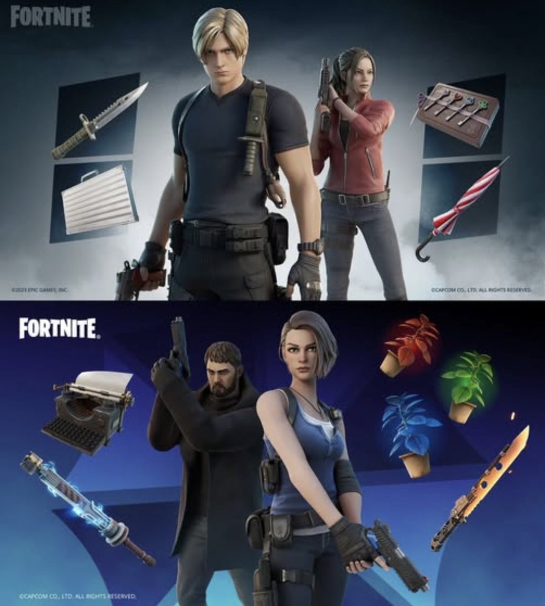 Is Resident Evil back in the Fortnite item shop? tweet media