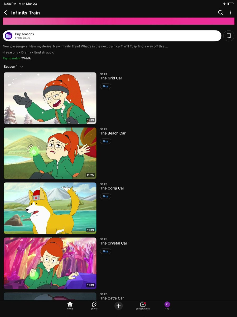 Infinity train 1 tweet media