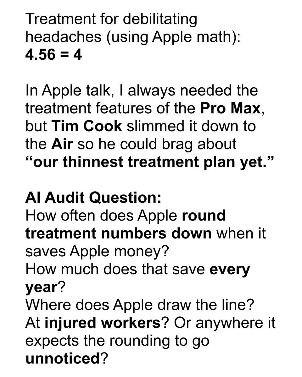 LieDetectorCEO's tweet photo. #CookCare #AIAudit #AppleKeepsTheChange #AppleRoundsDown #YourMoney https://t.co/lVUs7FfC0A