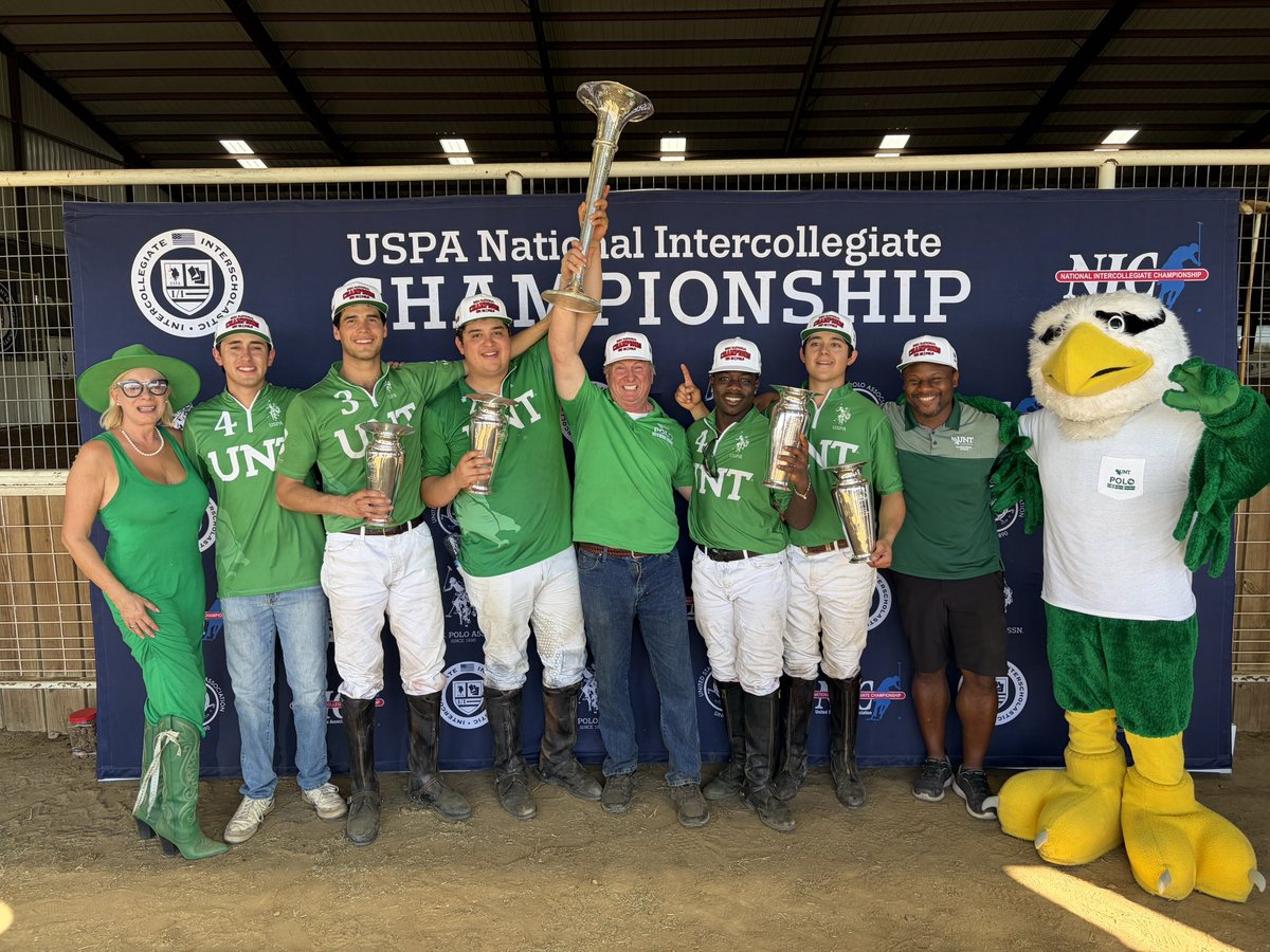 UNT Polo Team 23, 24 & 26 D1 National Champions tweet media