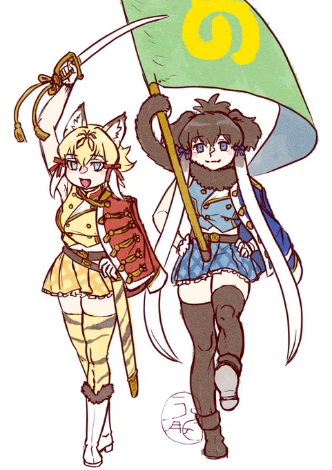 さべもすrkgk 最初はチア衣装描こうとしてた気がする…