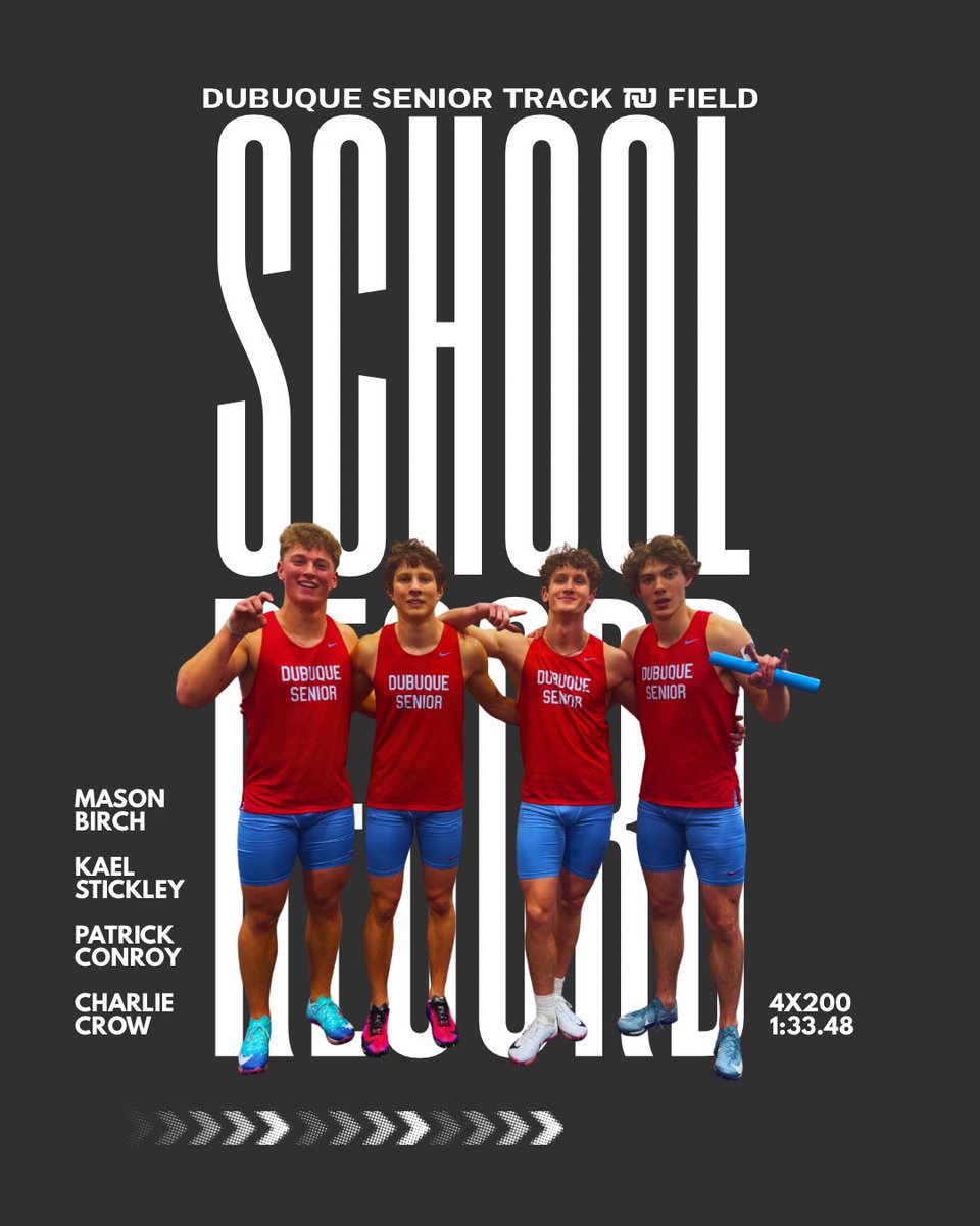 Dubuque Senior Track and Field tweet media