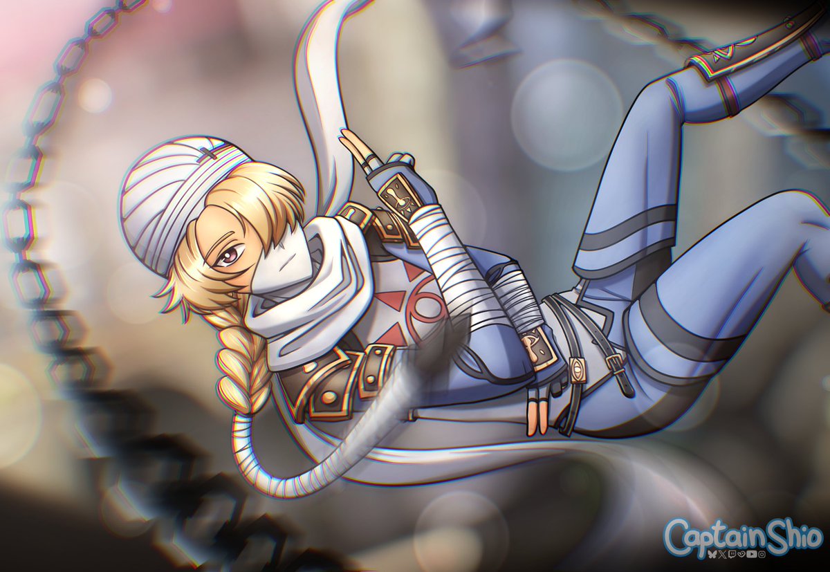 I was asked to draw Sheik for my subathon. I think it turned out pretty good. #supersmashbros #legendofzelda #sheik #fanart