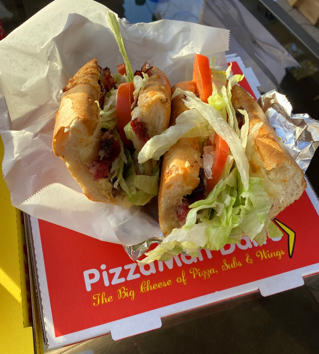 Good food has a way of making everything feel right. ☀️🥖 Whether you're grabbing lunch on the go or sitting down to enjoy the moment — a PizzaMan Dan's sub hits different every single time. Order at pizzamandans.com or come see us today. #PizzaManDans #SubSandwich