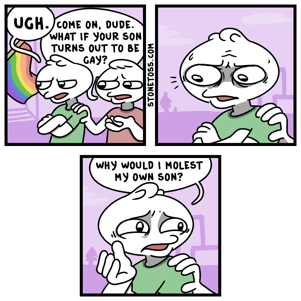 Stone tossers tweet media