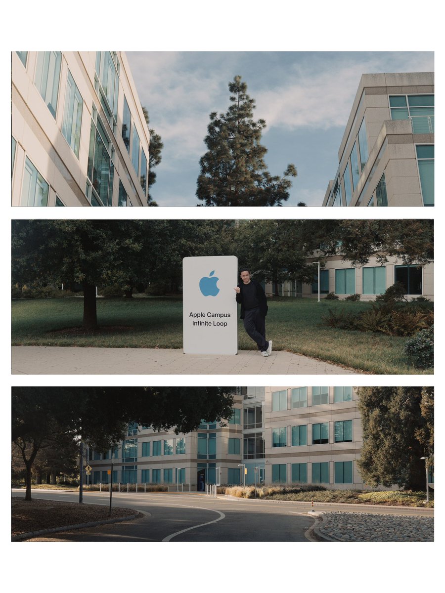 去 Apple Park 和 Infinity Loop 逛了两圈，感叹周围不是高楼大厦而是好多平房。