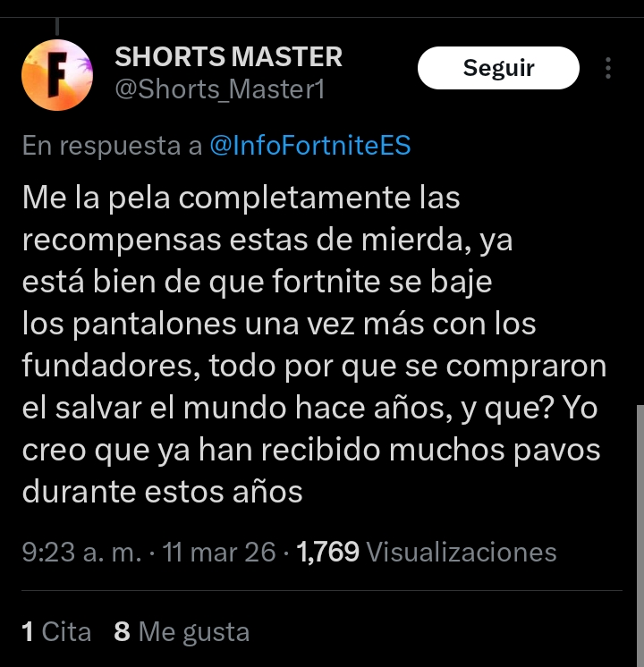 Pendejadas de la comunidad de Fortnite tweet media