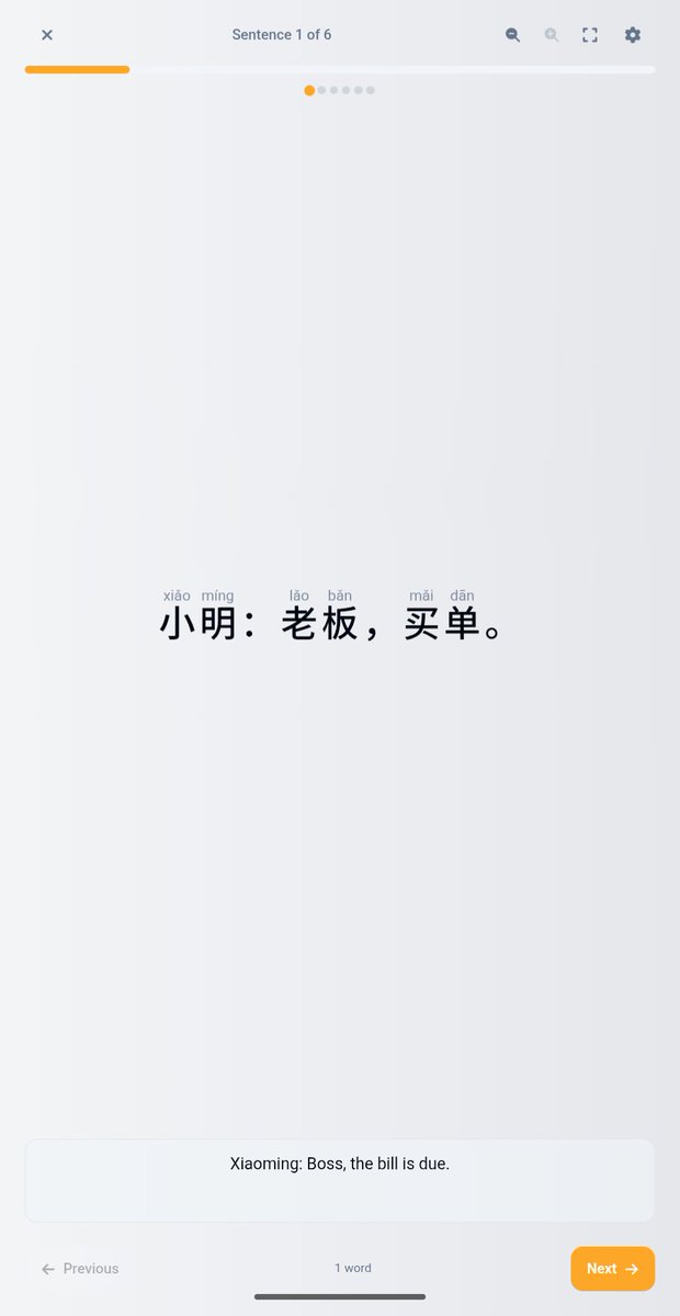 yalango_app's tweet photo. You can now use Yalango as a reading tool for language learning  ✨

Simply import a text and start reading with useful features, like translation, pinyin and more. https://t.co/5qVOCeFiDA