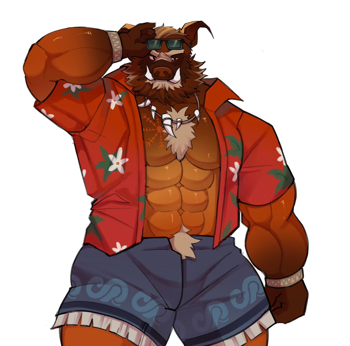 Leo the boar tweet media