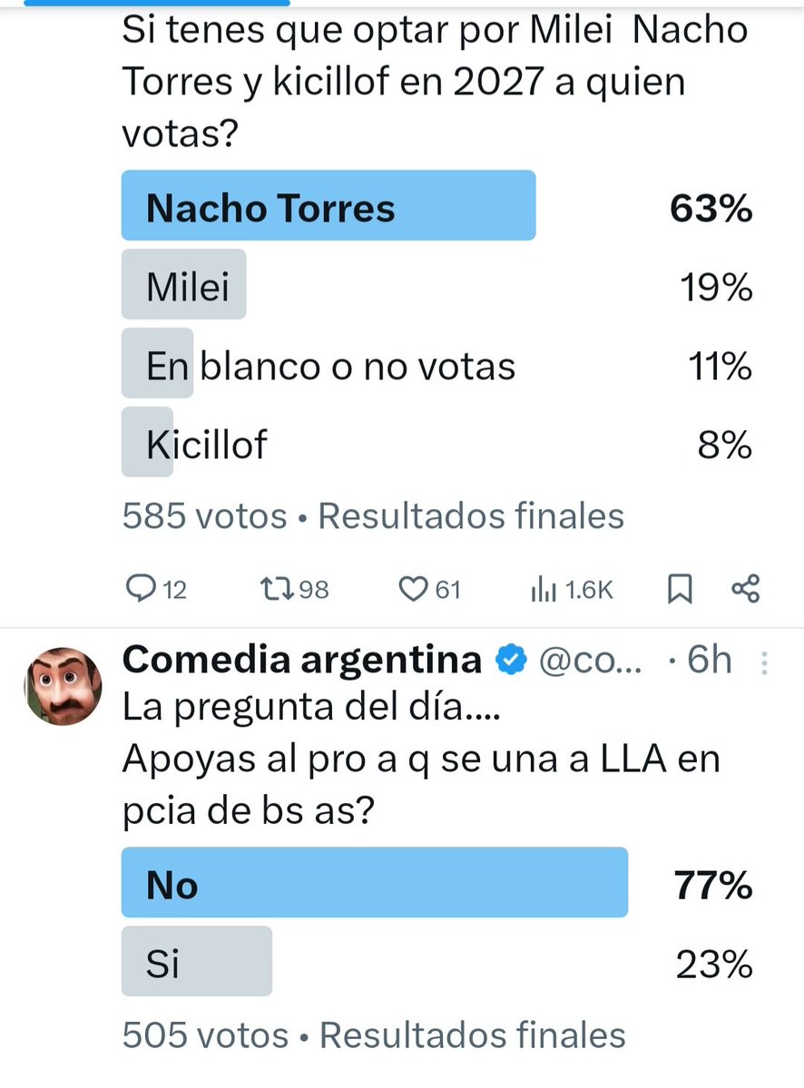 Comedia argentina tweet media