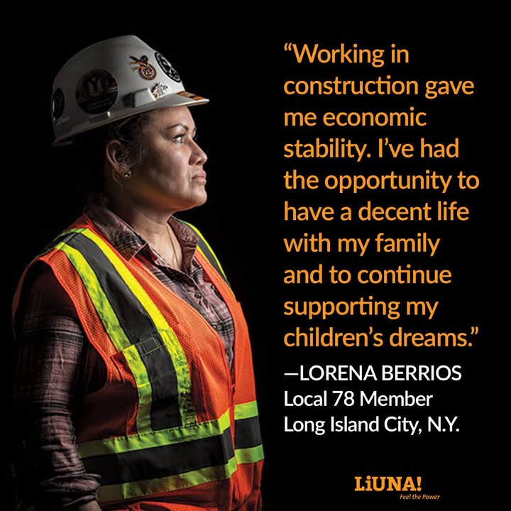 Hard work should pay off. #LiUNA offers the wages, benefits, and long-term security workers deserve. #FeelThePower